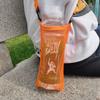 Bolsa de malla para llevar al aire libre, para llevar agua, para un solo hombro, para escalar montañas, para guardar bebidas, para estudiantes, para hervidor de agua