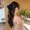 Elegante Pin de Borla de Loto Reductor de Edad de Alta Gama Acrílico Versátil Uso Diario Retro Popular Accesorios para el Cabello para Mujeres