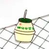 Insignia acrílica Le Burger broche de caricatura de papas fritas pegatina para funda de teléfono accesorio para bolsa pin en stock muñeca sin
