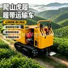 Transportador de Esteira de 10 Toneladas Montanha Tigre Alta Potência Transportador de Engenharia Canteiro de Obras Areia Pedra Madeira Caminhão Basculante Todo-o-terreno