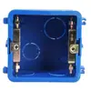 Caja Base para Interruptor, Caja Empotrada, Caja de Derivación para Enchufe Tipo 86, Barra de Soporte de Pared de Nuevo Estilo Puntiaguda