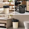 Bolsas de basura negras desechables engrosadas para uso doméstico, residuos de cocina, tamaño grande, portátiles, para cocina y oficina, al por mayor