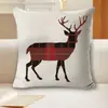 26 Estilo Novo Árvore de Natal Múltiplos Estilos Capa de Almofada Ano Novo Capa de Almofada Árvore de Natal Alce Floco de Neve Almofada Atacado