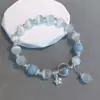 Pulsera Niche de Bambú Campana Pulsera para Novia Diseño Estilo Chino Exquisita Niche Pulsera de Lujo Ligero Pulsera de Alta Gama