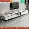 Mueble de TV Sala de Estar Hogar 2025 Nuevo Modelo de Pie Apartamento Pequeño Telescópico Moderno Minimalista Mesa de Café Soporte de TV Combinación