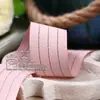 Cinta Rayada Coreana Copo de Nieve Granulado Hilo de Nieve Accesorios para el Cabello Material de Empaque DIY Ropa Cinta de Algodón y Lino Mate Color de Contraste