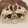 Versión coreana de accesorios de bricolaje, corona de cabello de cono y fénix de cobre fundido, tocado antiguo de bricolaje, materiales hechos a mano, accesorios de horquilla