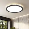 Luminária de Teto Redonda LED de Luxo Leve Novo Estilo 2025 para Quarto Sala de Jantar Estudo Lâmpadas Simples Modernas Atmosféricas
