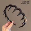 Diadema de Pelo Ondulado de Caña Alta para Mujer 2026 Nuevo Estilo Pinza para el Pelo Dentada Antideslizante para Uso Diario Diadema Cinta para la Cabeza Accesorio para el Cabello