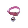 Nuevo collar de PU estilo punk rock con gran campana, popular para mujer, cadena corta para clavícula, cadena para el cuello, correa para el cuello, cuerda de tracción