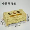 Suprimentos de Mesa para KTV, Suporte de Microfone de Metal para Mesa, Suporte para Prato de Frutas, Cinzeiro, Porta-Lenços
