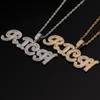Europa y Estados Unidos transfronterizo INS más vendido nueva moda 26 letras combinación aleatoria de letras collar colgante de costura joyería