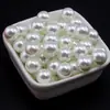 Directo de fábrica vidrio no poroso perla de imitación accesorios para joyería DIY cuentas sueltas cuentas redondas venta al por mayor