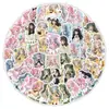 60 Piezas de Pegatinas Decorativas de Chica Mágica para Cuadernos, Fundas de Teléfono, Tabletas, Maletas y Agendas, Impermeables, Al Por Mayor, Alto Valor Estético
