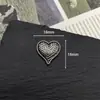 Nuevos Accesorios de Aleación con Forma de Corazón Cruzado, Adornos Vintage con Patrón de Espiga, Accesorios para el Cabello Hechos a Mano, Decoraciones para Zapatos, Materiales y Accesorios para Manualidades