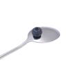 1010 mango ligero vajilla cuchara de acero inoxidable cuchara de café tenedor de fruta suministros para hotel cuchara redonda cuchillo y tenedor para bistec cuchara para niños