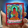 Gran Venta Tíbet Nepalero Puro Pintado a Mano Thangka Ocho Guardianes del Zodíaco Núcleo de Tarjeta 4*5