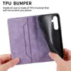 Adecuado para funda de cuero de negocios Samsung S26ULTRA, tapa abatible, funda de teléfono antideslizante, soporte Samsung A57, funda de teléfono anticaídas