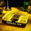 Suporte Luminoso para Copos de Coquetel Bar KTV Criativo Suporte para Taças de Vinho LED Suporte para Uma Taça Torre de Múltiplos Andares