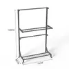 Raquete de badminton raquete de tênis rack de exibição da ilha central da quadra de tênis rack de armazenamento de exibição de raquete de tênis de mesa rack de exibição de tubo de bola