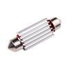 Luz Led para Coche Punta Doble 4014-12Smd Decodificación Inducción Luz Interior de Techo Luz de Placa Bulbo de Lectura de Punta Doble