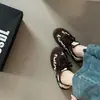 Zapatillas de entrenamiento alemanas Melard con estampado de leopardo para mujer, patchwork retro de gamuza, suela suave, ligeras, versátiles, con cordones, zapatillas casuales