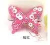 Nuevas lentejuelas estilo coreano corazón corona mariposa accesorios para el cabello para niños bricolaje horquilla material accesorios