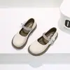 Novos Sapatos Infantis Outono 2026 para Meninas Pequenas, Elegantes Sapatos de Princesa, Tendência Estilo Coreano Sapatos Individuais de Couro para Meninas 6349