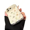 Funda linda de oso para teléfono Adecuada para Apple 16Promax Iphone17 Nicho 14 Doble Capa 13 Estuche Duro 12/11