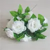 Atacado do Fabricante Trepadeiras de Rosas Simuladas, Tiras de Rosas, Trepadeiras de Flores Artificiais, Decoração de Casamento Trepadeiras Planas Grandes