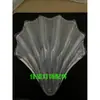 Lustre de Cristal Luminária de Teto Acessórios de Vidro Grande Concha Peça de Vidro Transparente Fosco Cobertura de Lâmpada Peças