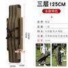 Bolsa de Pesca Big Belly Resistente al Desgaste Impermeable Doble Capa Tres Capas Cuatro Capas Bolsa para Equipo de Pesca Portátil de Hombro Bolsa para Caña de Pescar
