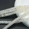 Ágata calcedonia natural corte recto cuentas para perforar pulsera collar DIY cuentas sueltas accesorios de joyería venta al por mayor