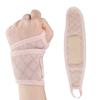 Protección de muñeca para levantamiento de pesas, fitness al aire libre, suave, elástica, transpirable, de punto, con bobinado, presión fija, antiesguince.