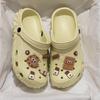 Zapatos de Cueva de Suela Gruesa para Mujer Verano para Exterior 2025 Nuevas Sandalias de Playa Antideslizantes Tacón Aumentado Pantuflas de Eva
