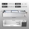 Congelador Horizontal Yun Tu Comercial Refrigerador para Barbacoa Conservación Fresca Mostrador de Pedidos Vitrina de Escritorio Congelador para Puesto Pequeño