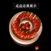 Piedra Ojo de Gato Rojo Anaranjado Cuentas Sueltas Pulsera Collar de Cuentas Ojo de Gato Cuentas Redondas Accesorios para Joyería DIY Venta al por Mayor Dropshipping