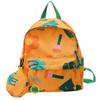 Nova Mochila Escolar Infantil Estilo Coreano Esportiva e de Lazer Campus Flor Graffiti Mochila para Mulheres Estilo Japonês Pequena Fresca Mochila para Mulheres