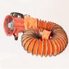 Conducto de Ventilación de 500 mm Conducto de Aire Tela 20" Pulgadas Pvc Retráctil Conducto de Extracción Túnel Guía de Aire Conducto de Aire Minería Correa de Aire
