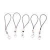 2.0/1.5mm Fabricantes coreanos de cordón de cera al por mayor collar de joyería de cordón de cera coreano negro con colgante de cuerda con cadena