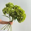 Venta caliente transfronteriza 180 piezas tacto de mano hidratante hortensia hortensia retro flor de simulación decoración de boda para el hogar estilo wabi-sabi