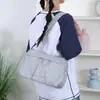 Bolso Cruzado Casual con Múltiples Bolsillos para Hombres y Mujeres Bolso de Hombro Único de Gran Capacidad Bolso Deportivo Resistente al Agua Bolso Cruzado de Tela para Mujeres