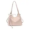 Bolso de Lunares Coreano de Nicho Verano Versátil Bolso de Hombro o Axila Bolso Tote para Mujer Bolsa para el Trabajo y el Trayecto Mochila Pequeña