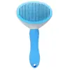 Peine para gatos para eliminar el pelo suelto, herramienta especializada para el aseo tanto de pelo largo como corto, limpiador de pelo para gatos y perros, herramienta de aseo para gatos, peine de aguja autolimpiante para gatos