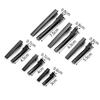 Pinza de pico de pato engrosada accesorios para el cabello pinza para el cabello diy pinza para el cabello accesorios de embrión inferior material de pinza lateral pinza cuadrada pinza para el cabello al por mayor