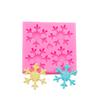 Nuevo Juego de 4 Piezas Decoración para Pastel de Fondant Nieve Grande Navideña Molde de Chocolate Herramienta para Hornear DIY