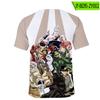 Maravillosa aventura Amazon 2022 moda suelta urbana casual Harajuku estampado manga corta jersey gris camiseta