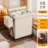 Cesto de roupa suja, cesto de lavanderia, estilo dormitório, com tampa, grande capacidade, para roupas íntimas, dobrável, para guardar roupas e bonecas