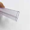 Perfil Transparente de PVC Extrudido Manga de Lâmina Tira Protetora Plástica Resistente a Arranhões Resistente ao Desgaste Suportes Abertura de Molde Processamento Personalizado