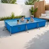 Piscina infantil extragrande intex para el hogar, piscina con soporte para adultos engrosada, piscina de peces inflable, baño para mascotas